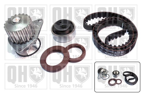 Water Pump & Timing Belt Kit (QBPK1040)