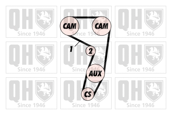 Timing Belt Kit (QBK293)