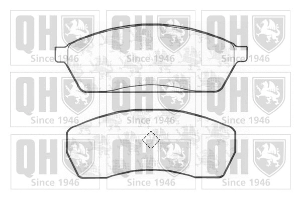 Brake Pad Set, disc brake (BP770)