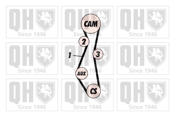 Timing Belt Kit (QBK112)