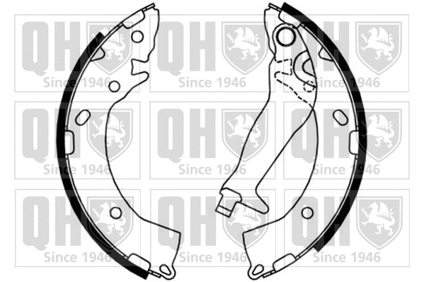Brake Shoe Set (BS1173)