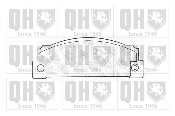 Brake Pad Set, disc brake (BP217)