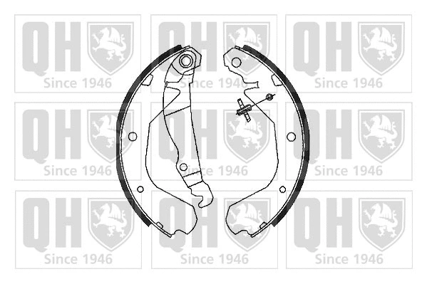 Brake Shoe Set (BS685)