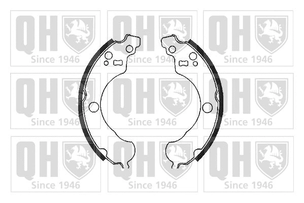Brake Shoe Set (BS1114)