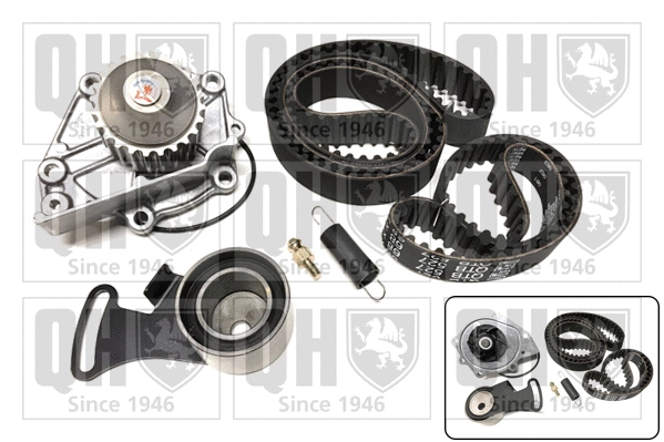 Water Pump & Timing Belt Kit (QBPK7120)