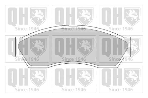 Brake Pad Set, disc brake (BP1691)