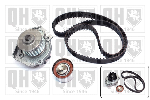 Water Pump & Timing Belt Kit (QBPK7171)