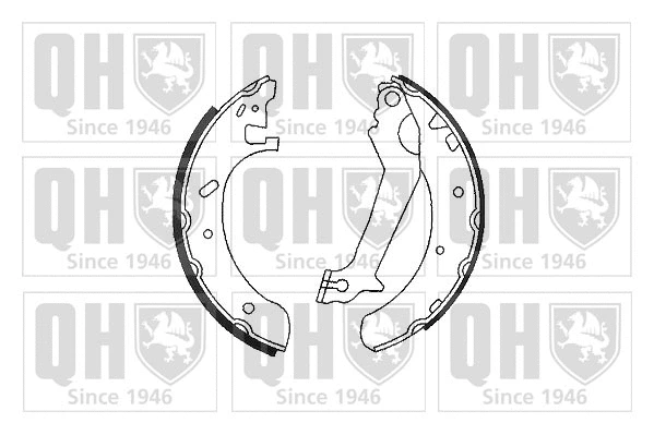 Brake Shoe Set (BS935)