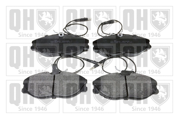Brake Pad Set, disc brake (BP865)