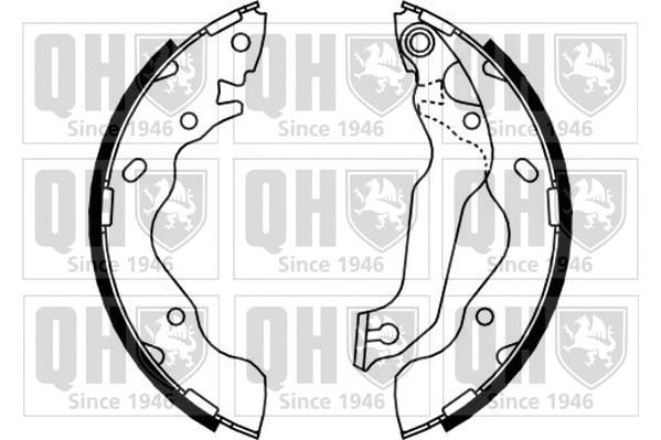 Brake Shoe Set (BS1157)