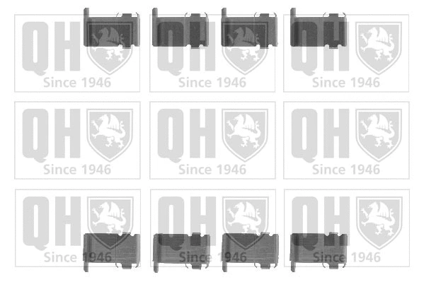Accessory Kit, disc brake pad (BFK719)