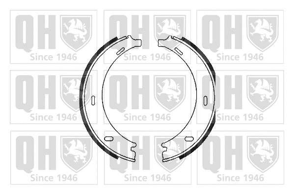 Brake Shoe Set, parking brake (BS1083)
