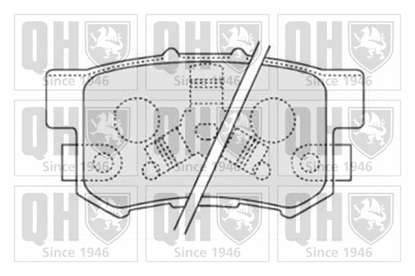 Brake Pad Set, disc brake (BP1590)