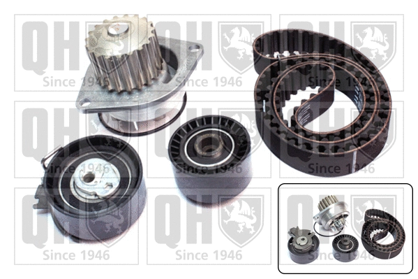 Water Pump & Timing Belt Kit (QBPK6800)