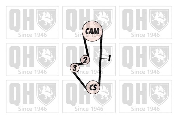 Timing Belt Kit (QBK398)