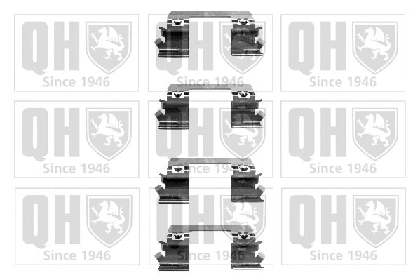 Accessory Kit, disc brake pad (BFK891)