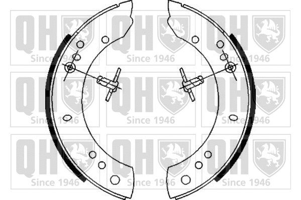 Brake Shoe Set (BS579)