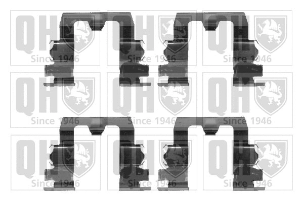 Accessory Kit, disc brake pad (BFK696)