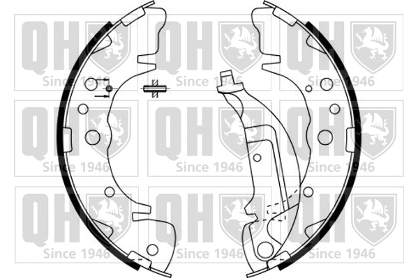 Brake Shoe Set (BS1142)