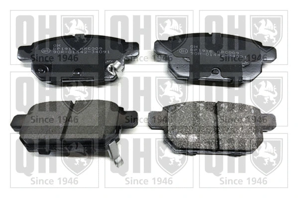 Brake Pad Set, disc brake (BP1916)
