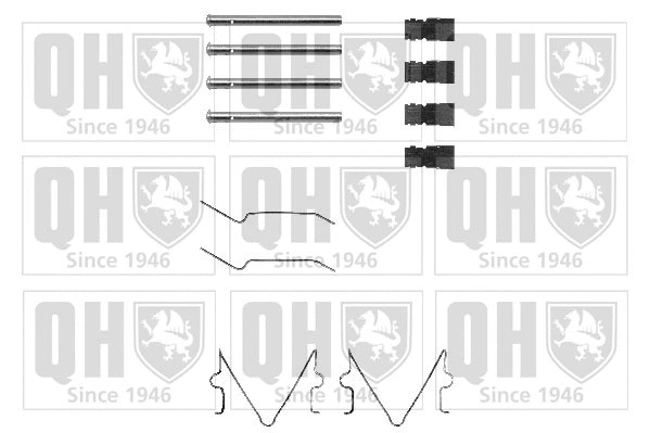 Accessory Kit, disc brake pad (BFK690)