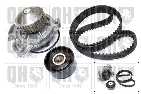 Water Pump & Timing Belt Kit (QBPK2860)