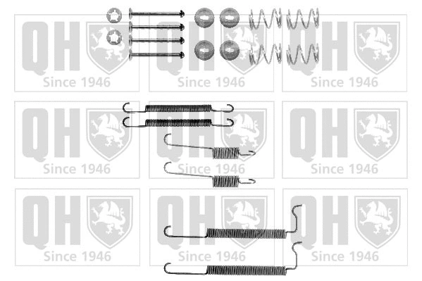 Accessory Kit, brake shoes (BFK322)