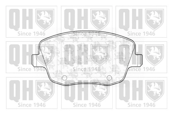 Brake Pad Set, disc brake (BP1336)