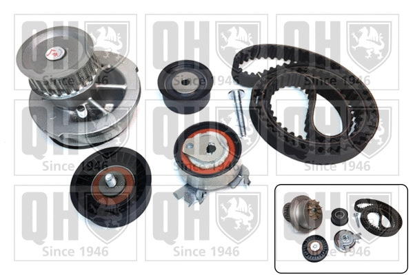 Water Pump & Timing Belt Kit (QBPK2260)