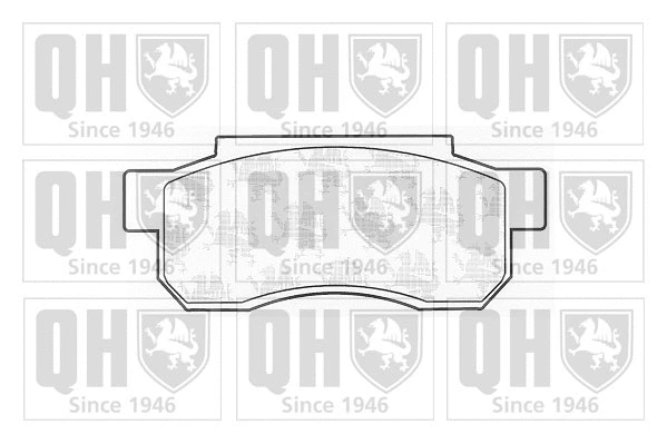 Brake Pad Set, disc brake (BP333)