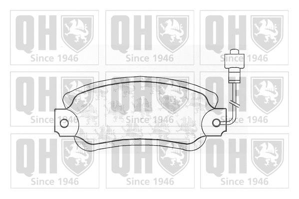 Brake Pad Set, disc brake (BP236)