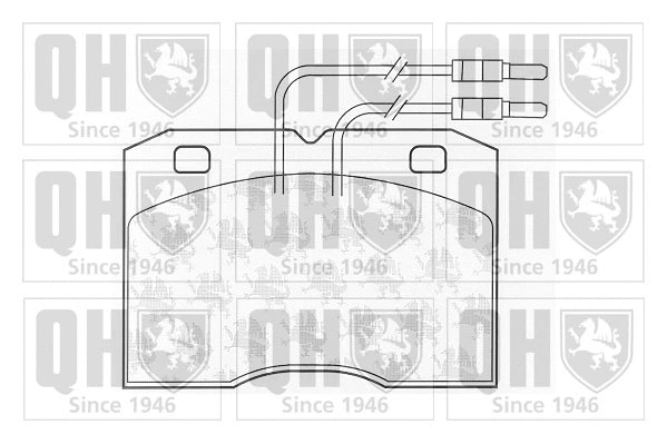 Brake Pad Set, disc brake (BP357)