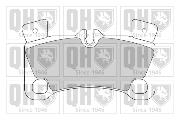 Brake Pad Set, disc brake (BP1571)