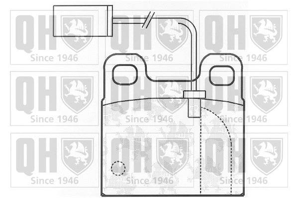 Brake Pad Set, disc brake (BP824)