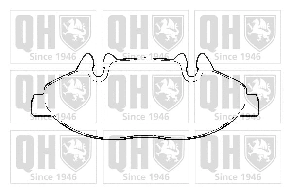 Brake Pad Set, disc brake (BP1433)