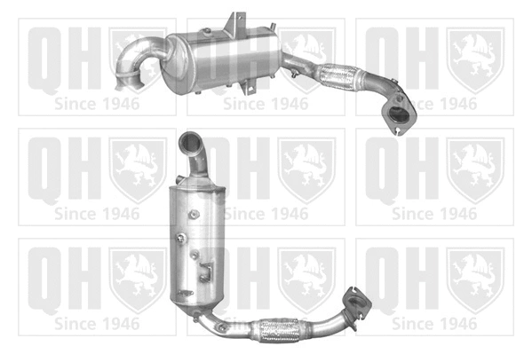 Soot/Particulate Filter, exhaust system (QDPF11161HP)