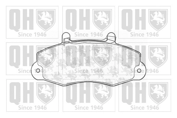Brake Pad Set, disc brake (BP1143)
