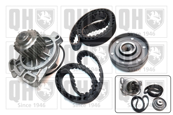 Water Pump & Timing Belt Kit (QBPK2890)