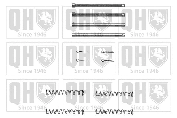 Accessory Kit, disc brake pad (BFK679)