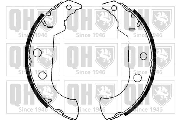 Brake Shoe Set (BS833)