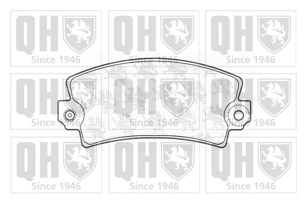 Brake Pad Set, disc brake (BP127)