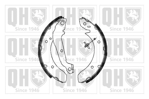 Brake Shoe Set (BS573)