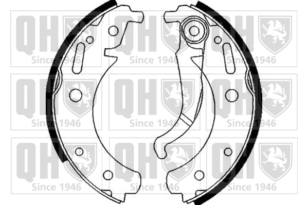 Brake Shoe Set (BS963)