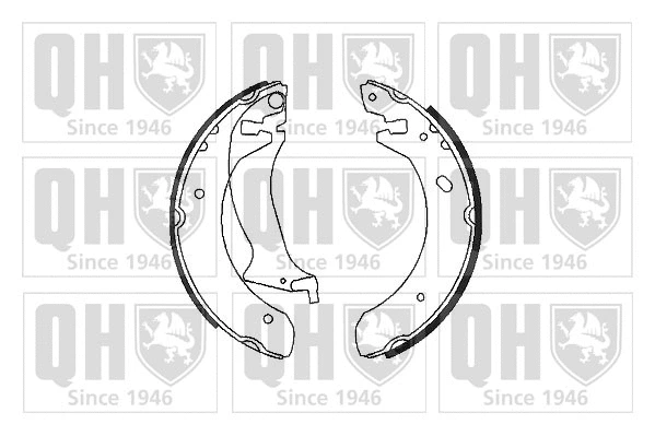 Brake Shoe Set (BS1053)