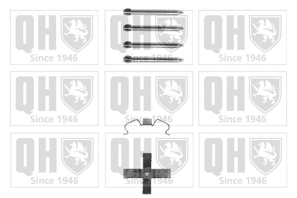 Accessory Kit, disc brake pad (BFK840)
