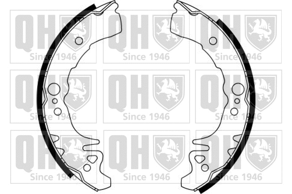 Brake Shoe Set (BS1139)