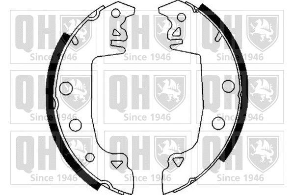 Brake Shoe Set (BS865)