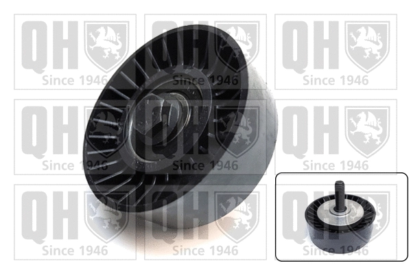 Deflection/Guide Pulley, V-ribbed belt (QTA1448)