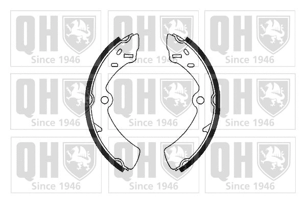 Brake Shoe Set (BS754)