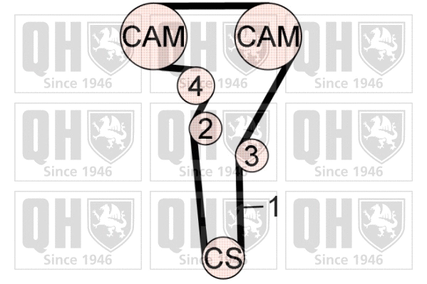 Timing Belt Kit (QBK793)